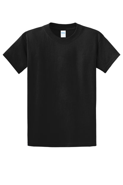Port & Company Essential Tee - Jet Black - flat front