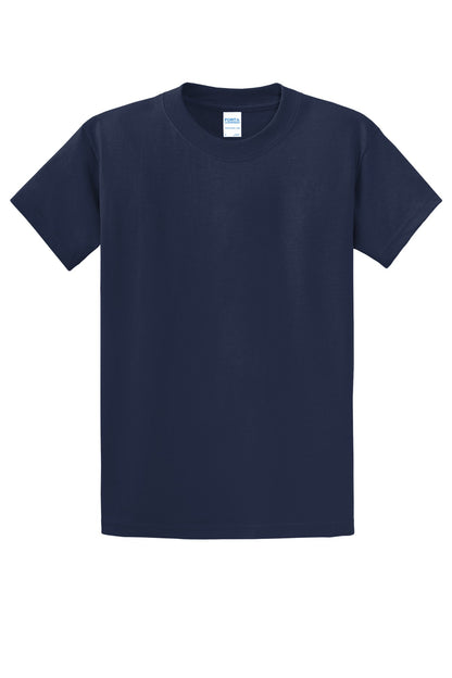 Port & Company Essential Tee - Navy - flat front