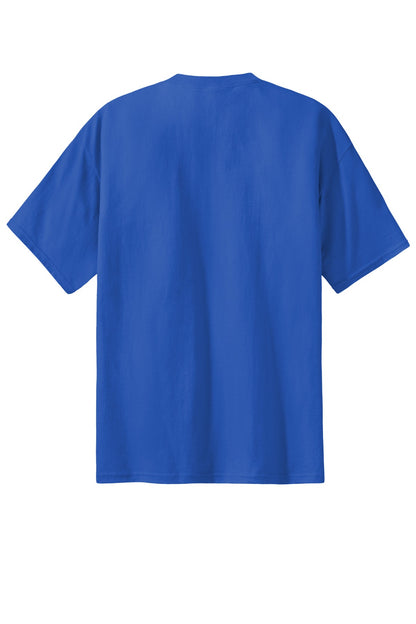 Port & Company Essential Tee - Royal - flat back
