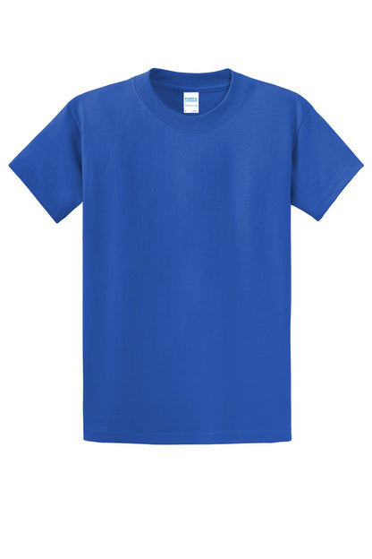 Port & Company Essential Tee - Royal - flat front