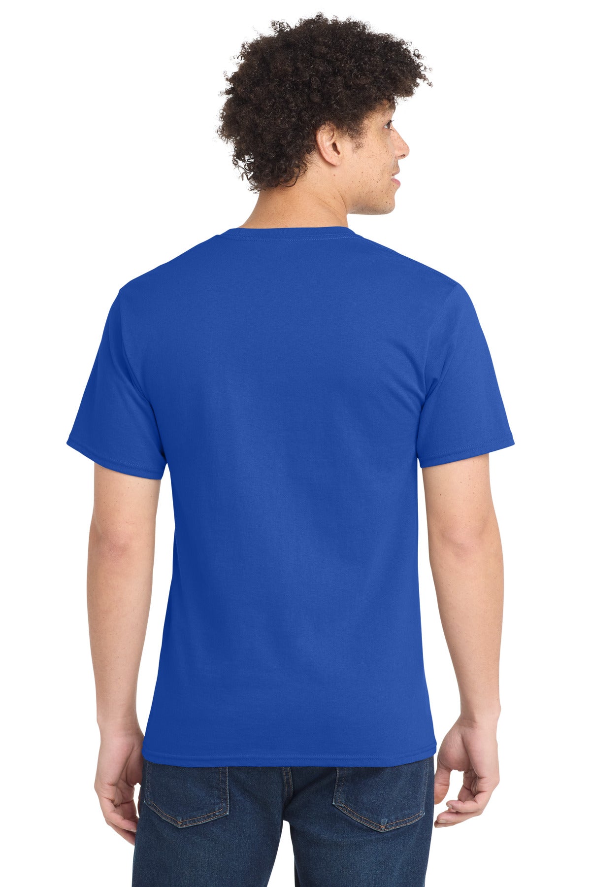 Port & Company Essential Tee - Royal - back