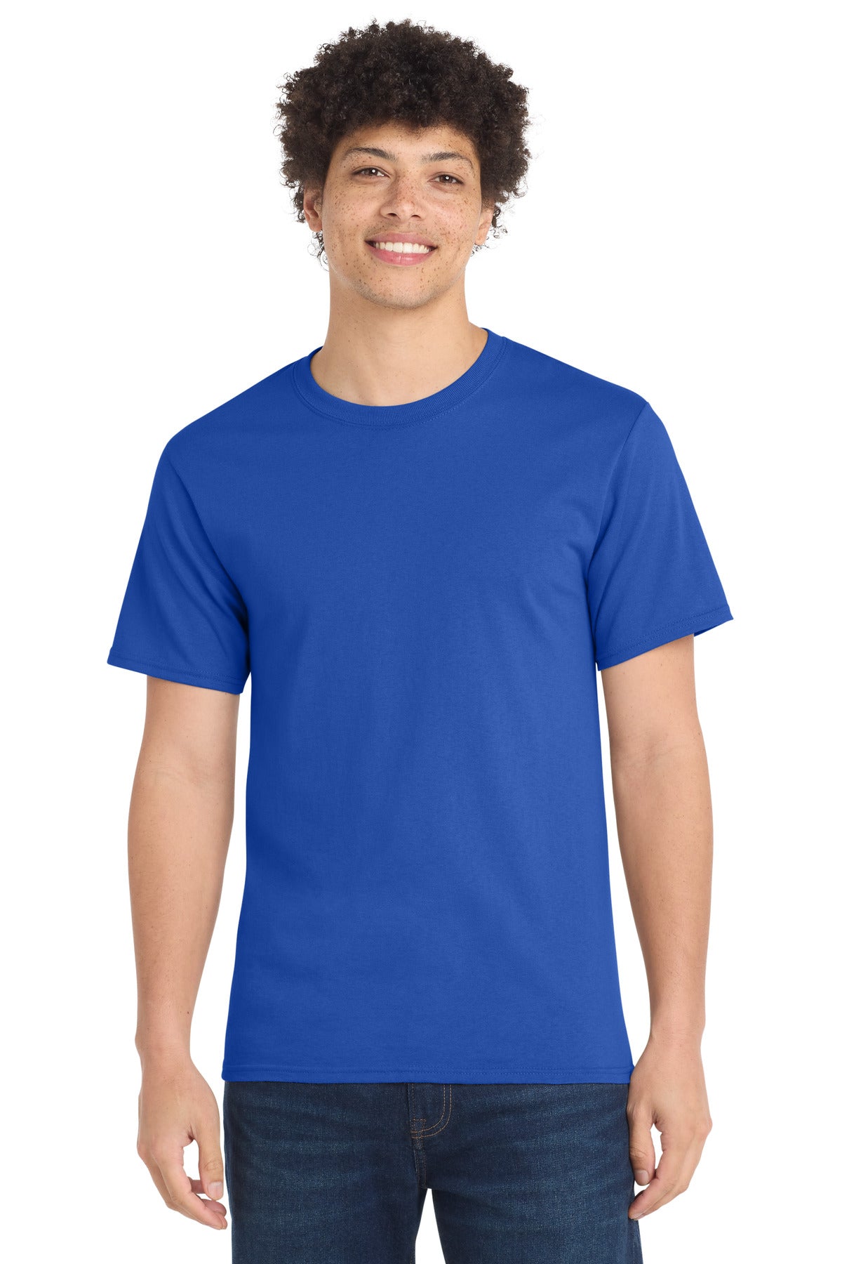 Port & Company Essential Tee - Royal - front