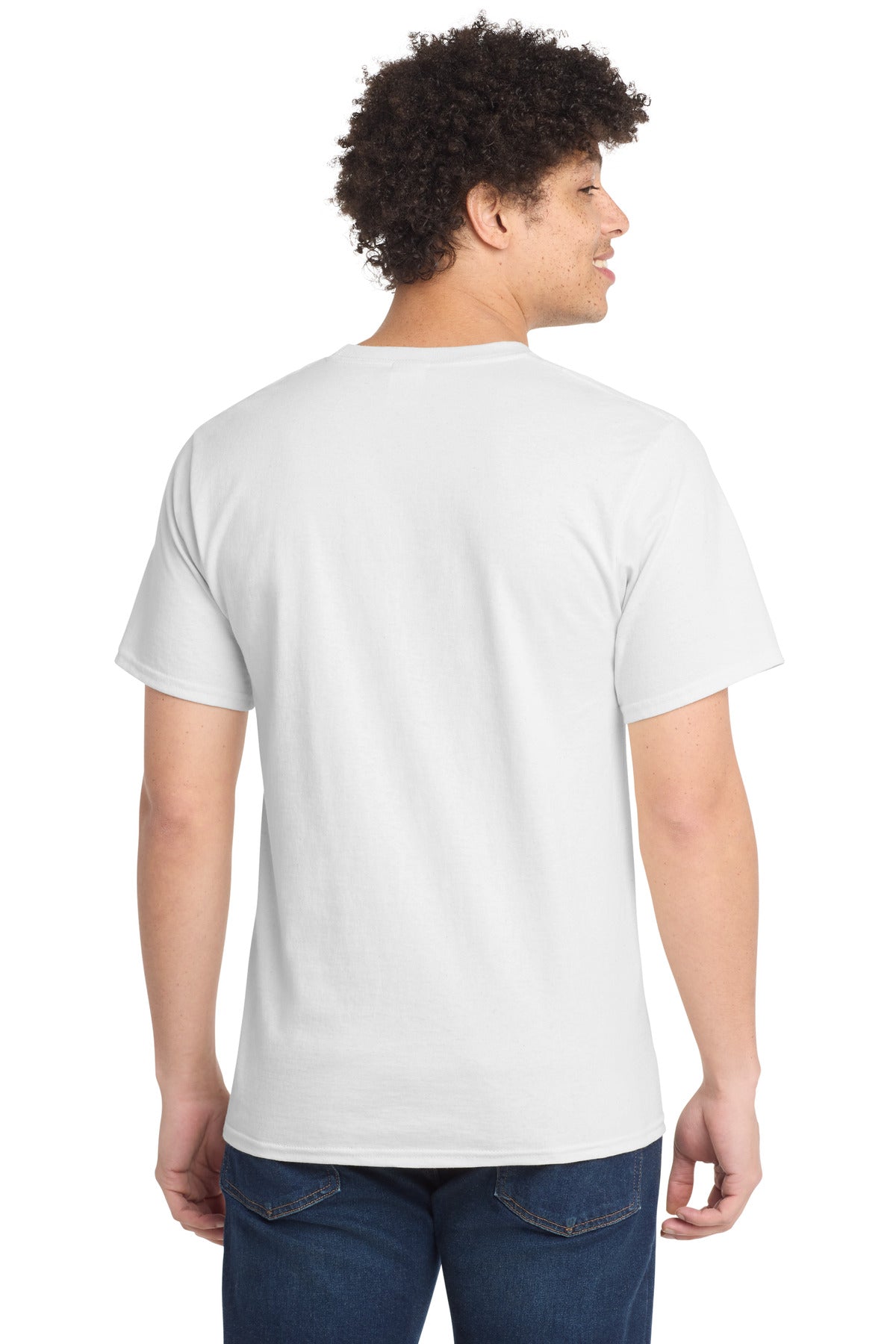 Port & Company Essential Tee - White - back