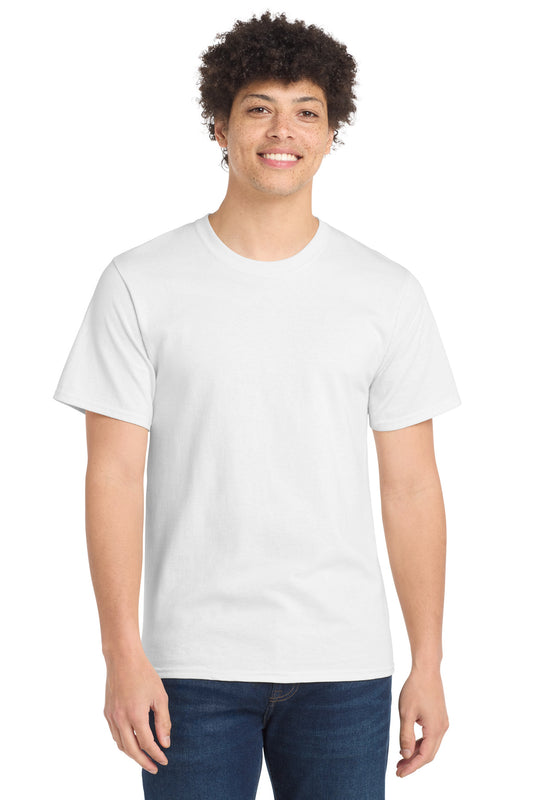 Port & Company Essential Tee - White - front