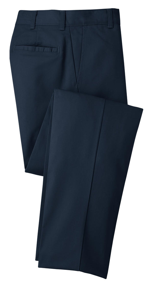 Red Kap Industrial Work Pant - Navy - flat front