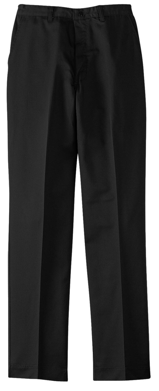 Red Kap Elastic Insert Pant - Black - flat front