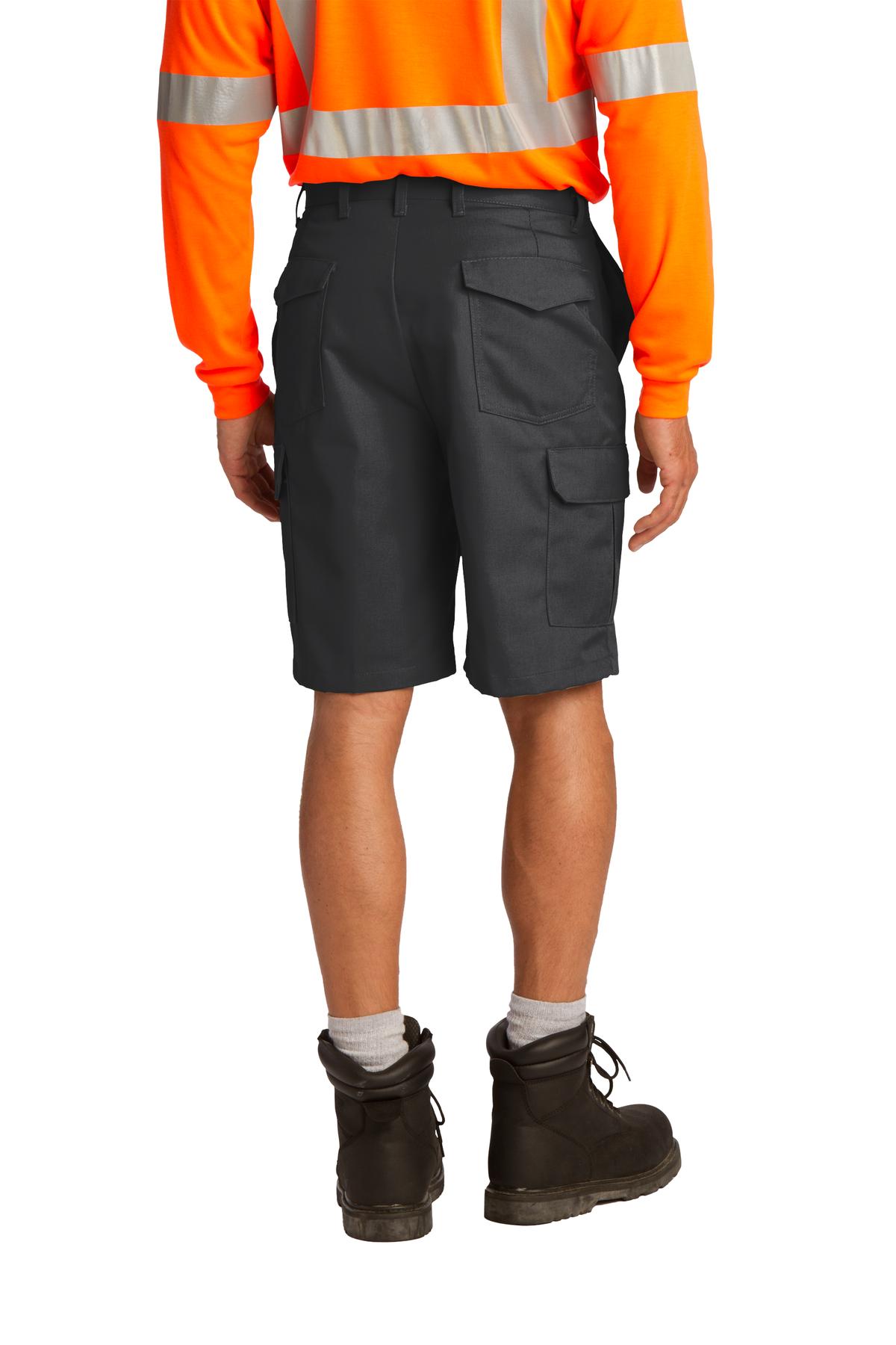 Red Kap Industrial Cargo Short - Black - back