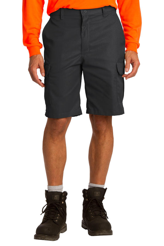 Red Kap Industrial Cargo Short - Black - front
