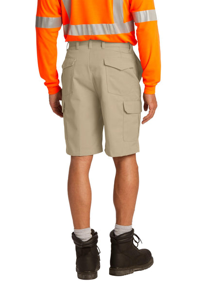 Red Kap Industrial Cargo Short - Khaki - back