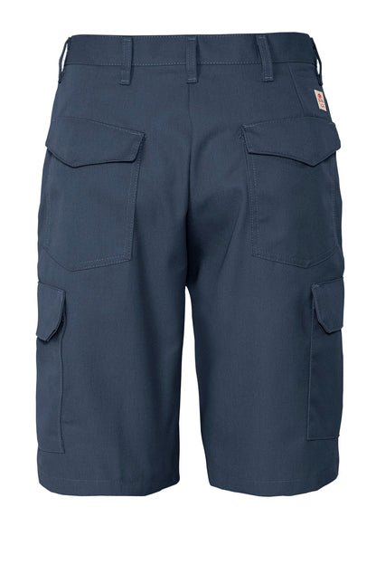 Red Kap Industrial Cargo Short - Navy - flat back