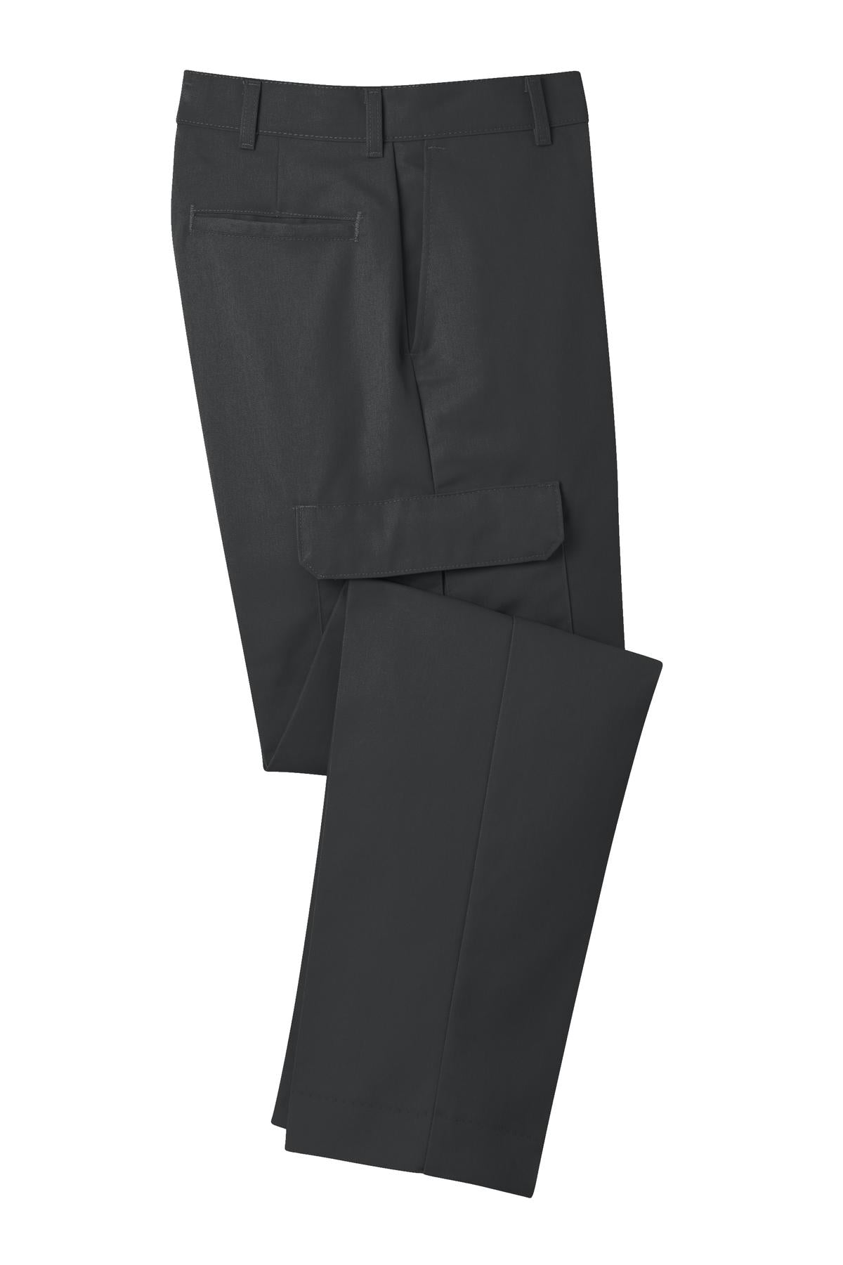 Red Kap Industrial Cargo Pant - Black - flat front