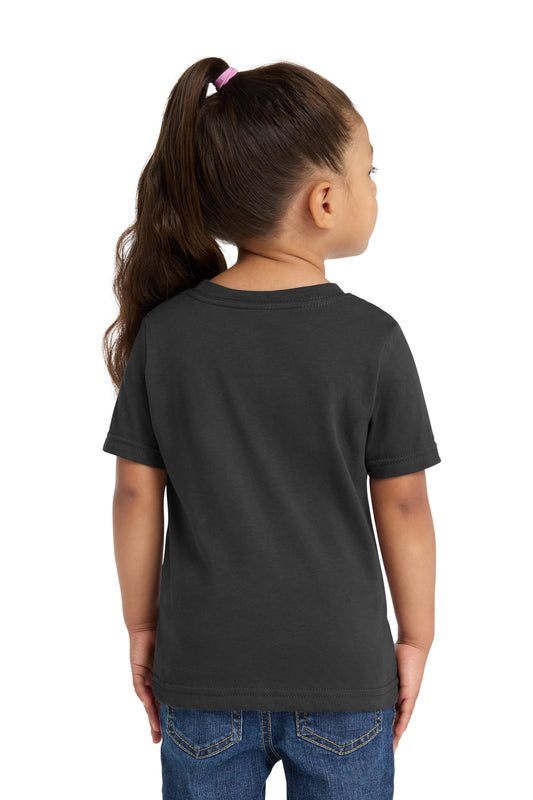 Rabbit Skins Toddler Fine Jersey Tee - Black - back