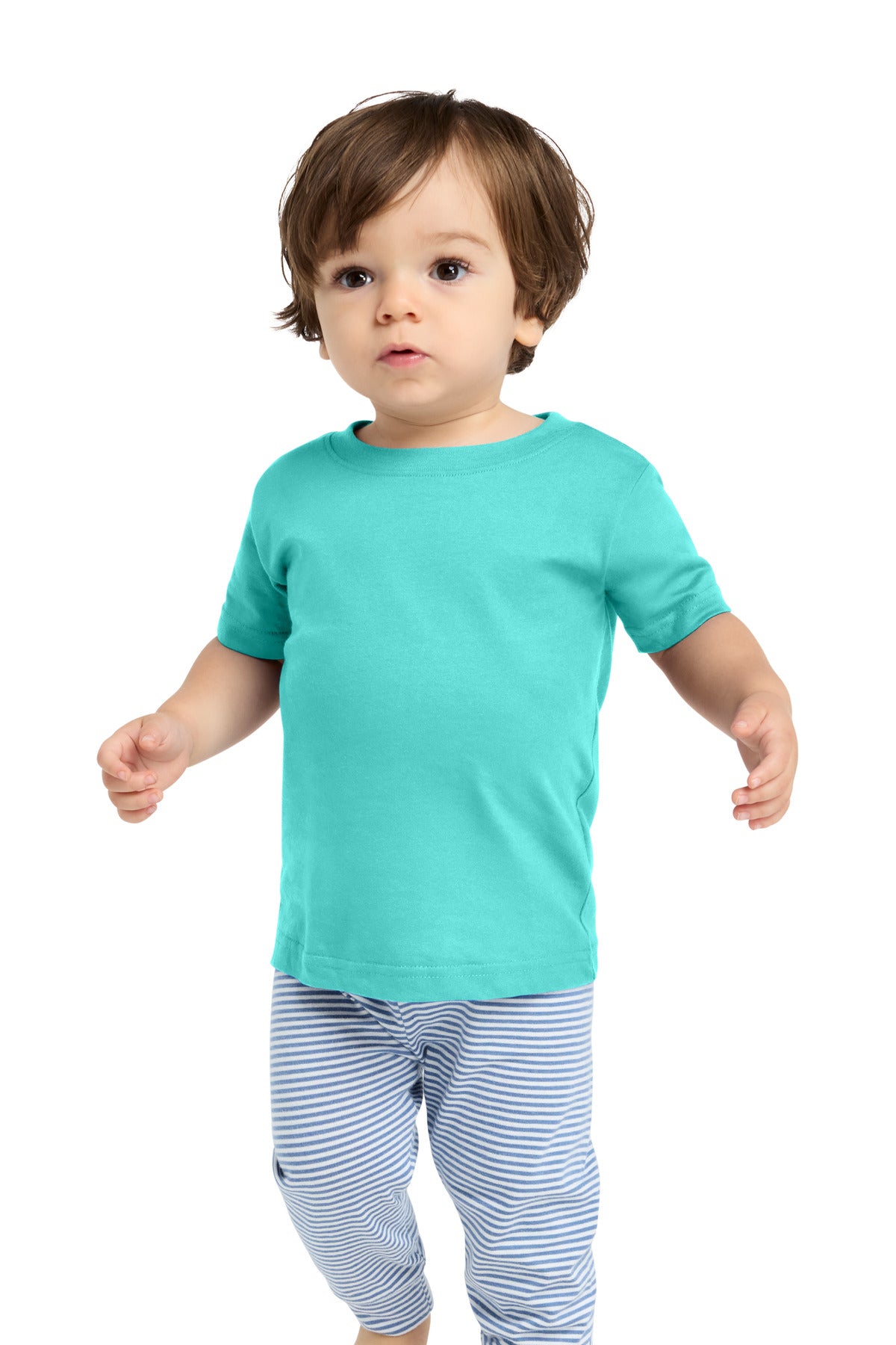 Rabbit Skins Infant Fine Jersey Tee - Caribbean - front