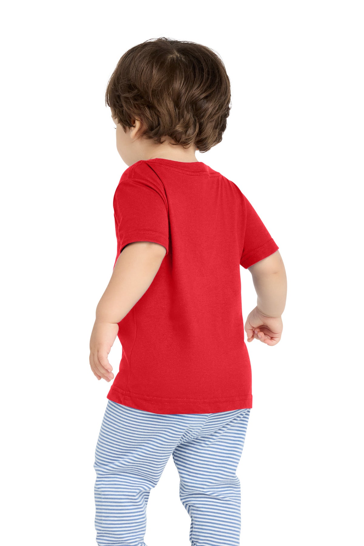 Rabbit Skins Infant Fine Jersey Tee - Red - back