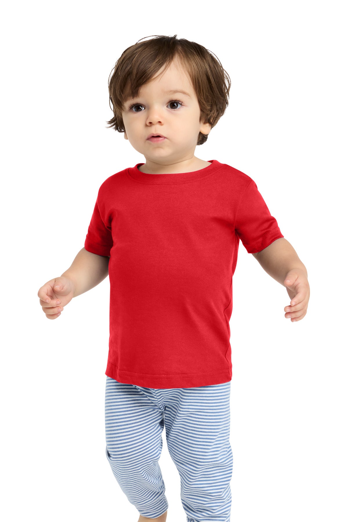 Rabbit Skins Infant Fine Jersey Tee - Red - front