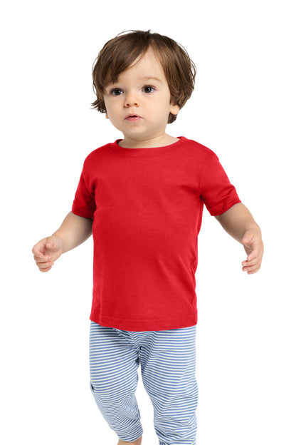 Rabbit Skins Infant Fine Jersey Tee - Red - front