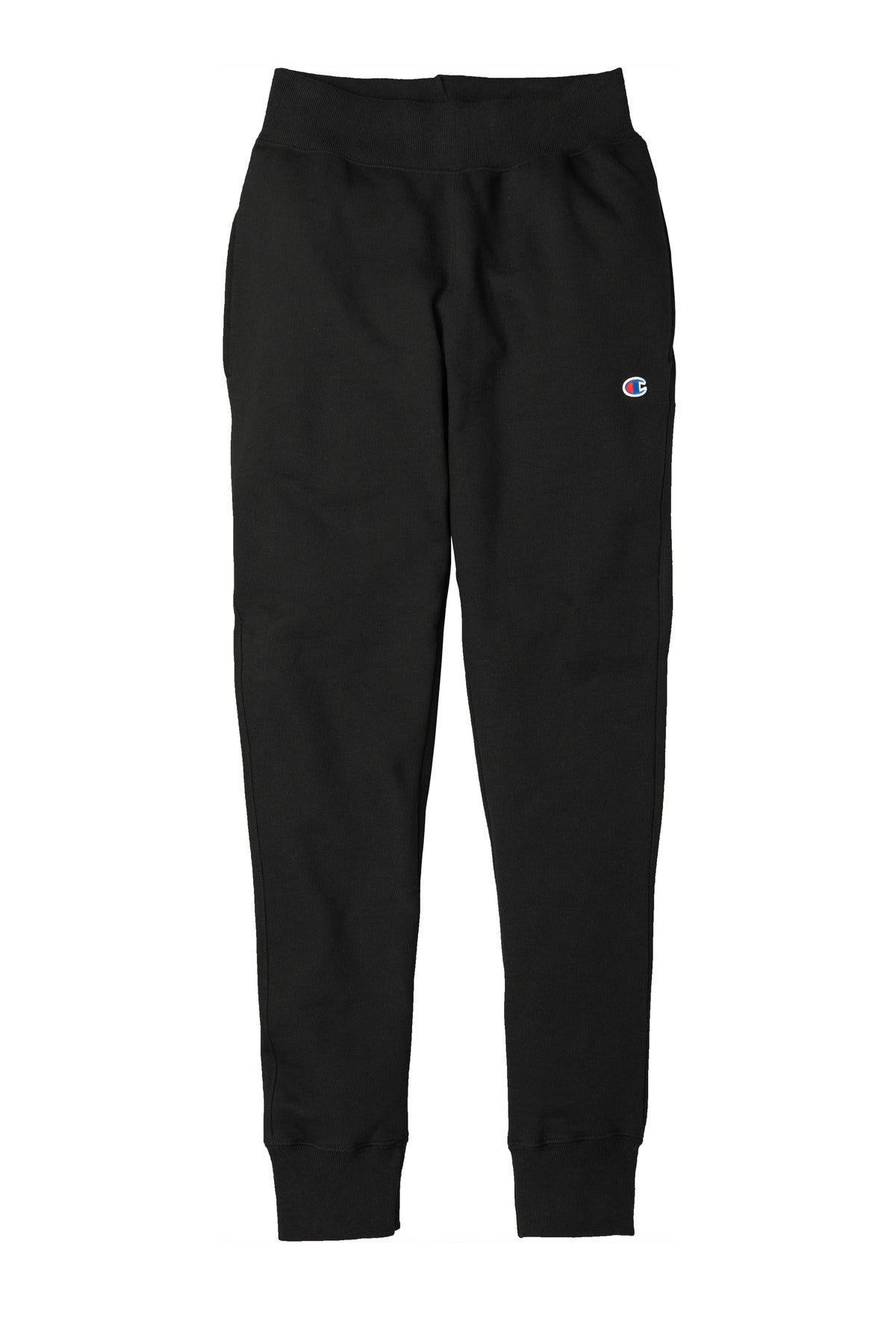Champion Reverse Weave Jogger - Black - flat front