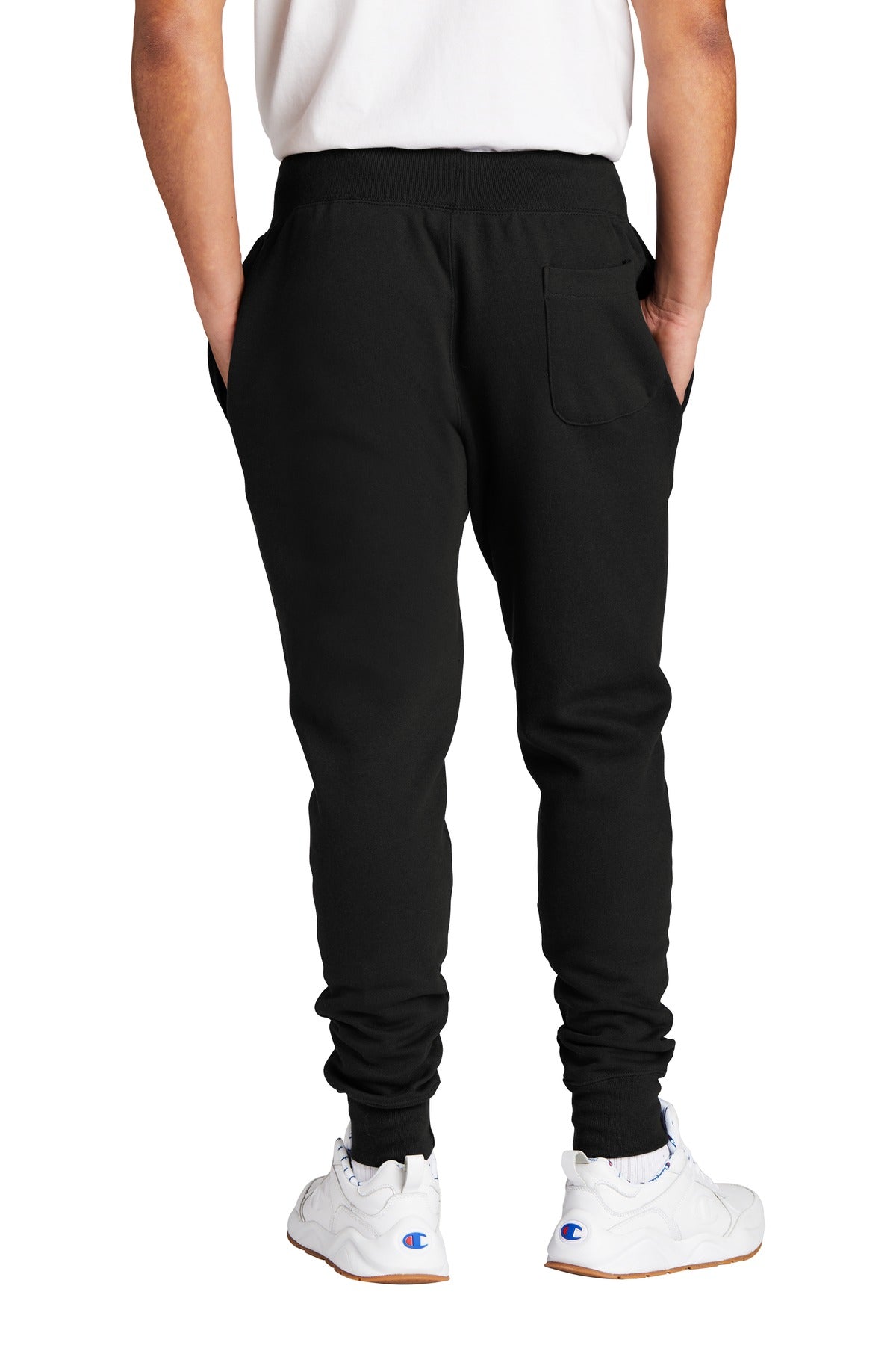 Champion Reverse Weave Jogger - Black - back