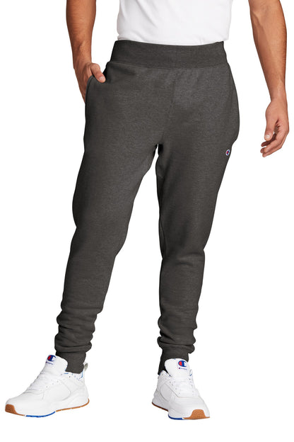 Champion Reverse Weave Jogger - Charcoal Heather - front
