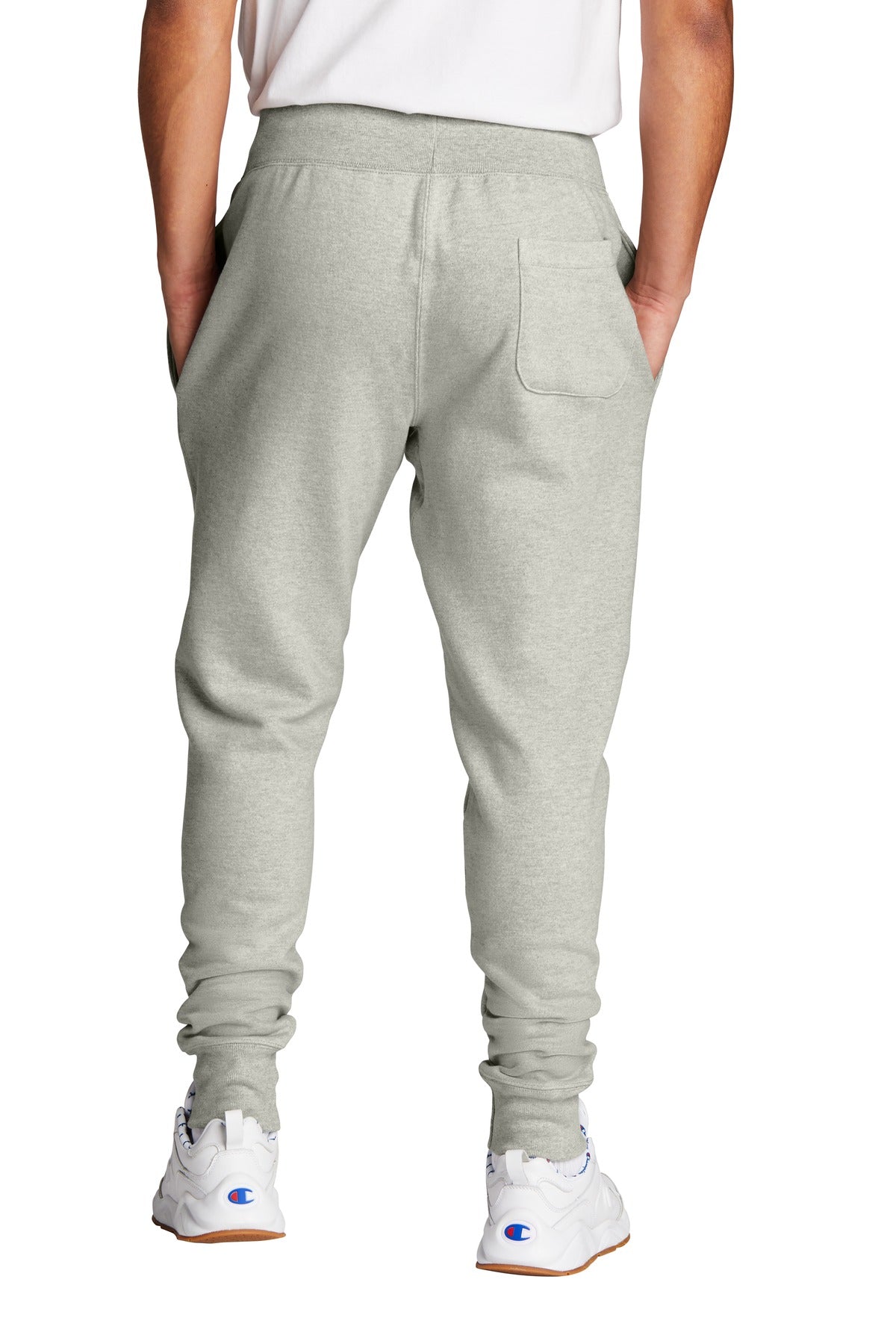 Champion Reverse Weave Jogger - Oxford Grey - back