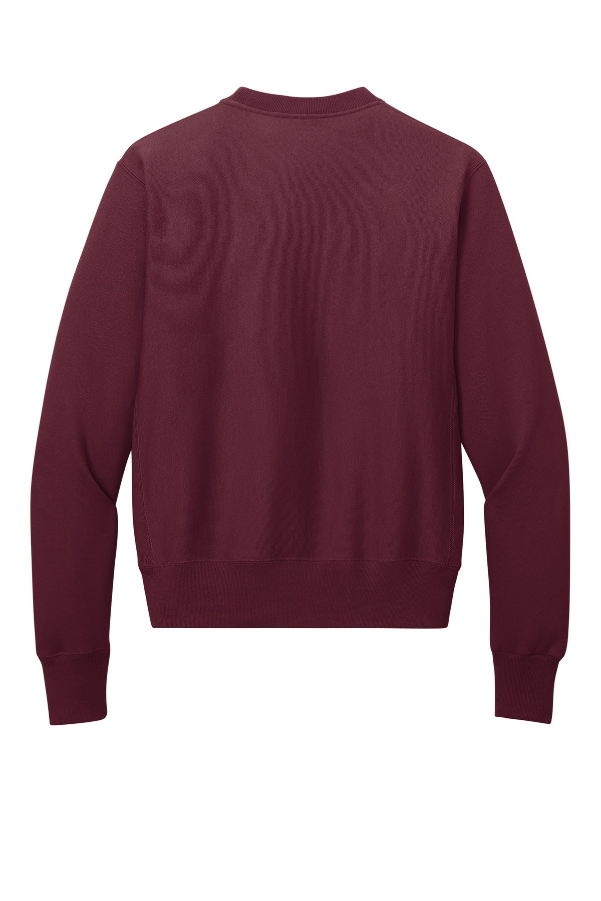 Champion Reverse Weave Crewneck Sweatshirt - Cardinal - flat back