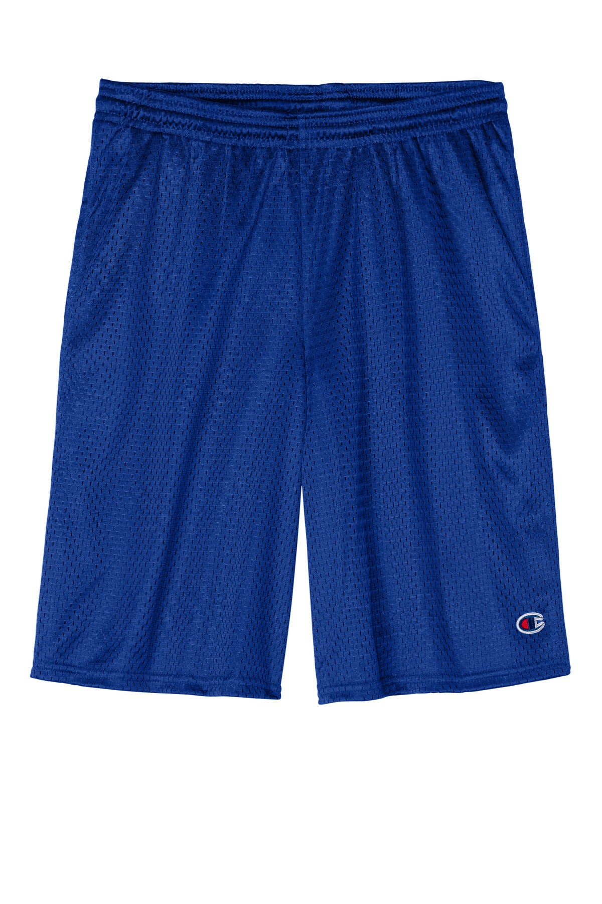Champion Mesh Short with Pockets - Athletic Royal - flat front