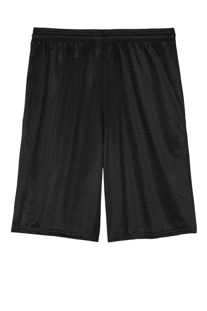 Champion Mesh Short with Pockets - Black - flat back