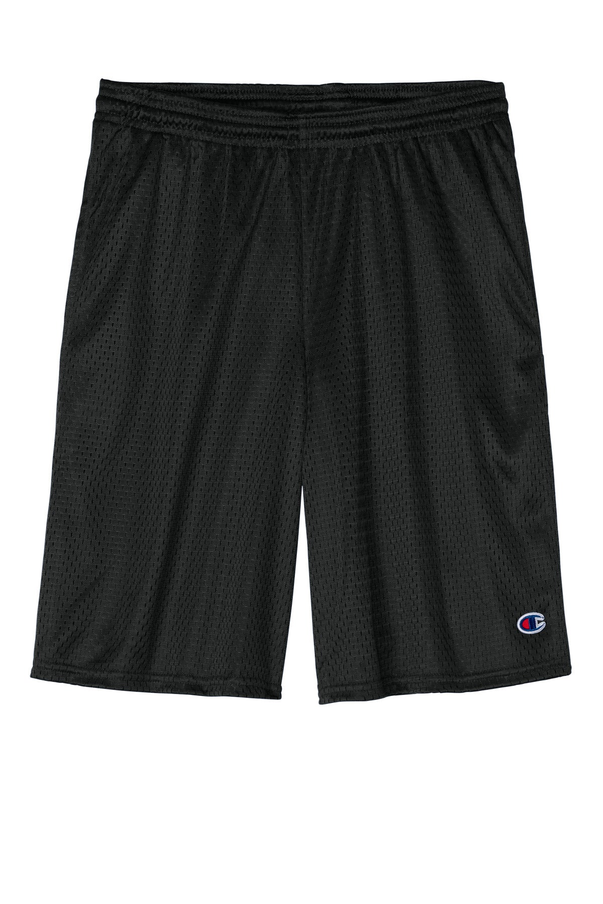 Champion Mesh Short with Pockets - Black - flat front