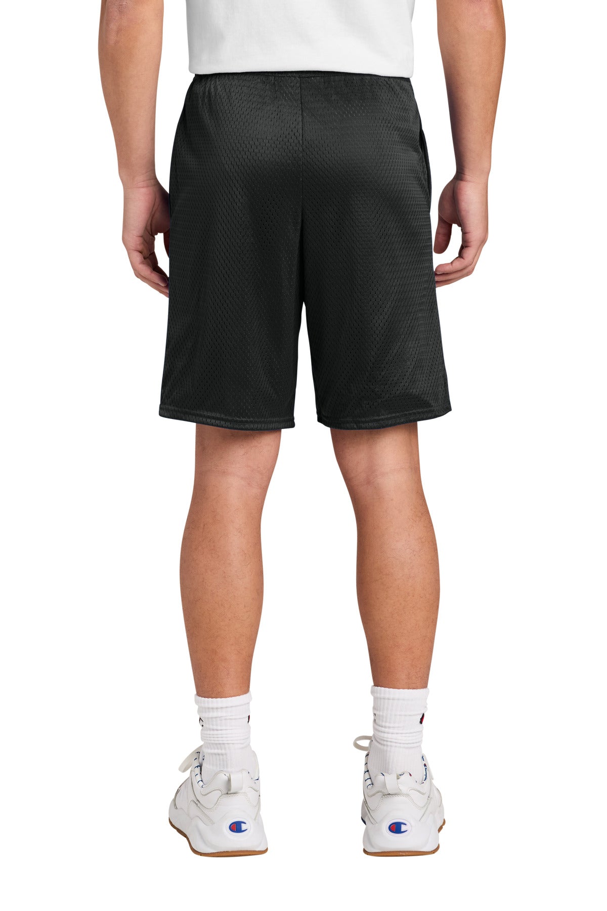 Champion Mesh Short with Pockets - Black - back