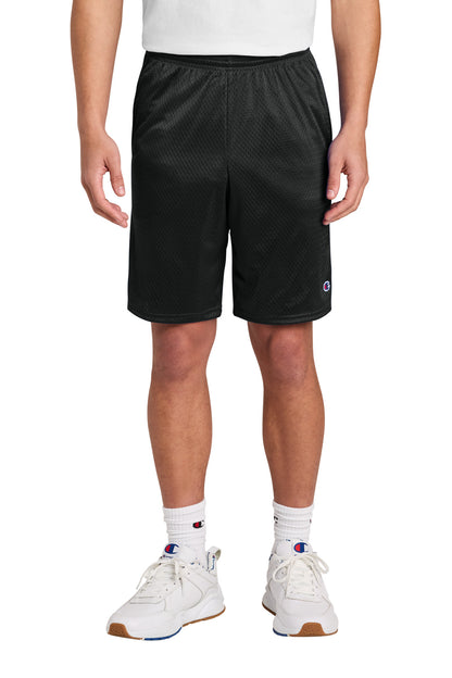 Champion Mesh Short with Pockets - Black - front