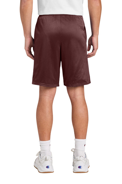 Champion Mesh Short with Pockets - Maroon - back