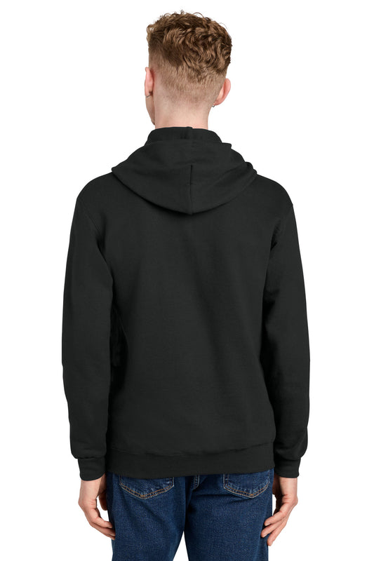 Champion Powerblend Full-Zip Hoodie - Black - back