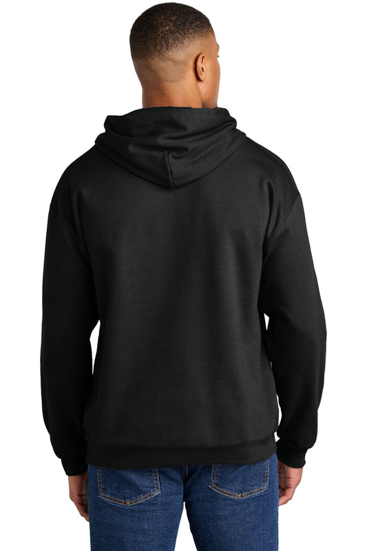 Gildan Softstyle Midweight Pullover Hooded Sweatshirt - Black - back