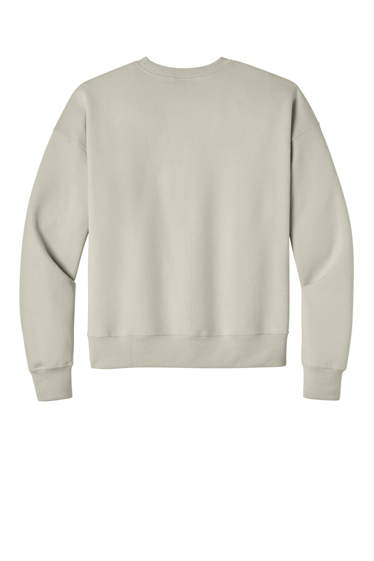 Champion Women's Powerblend Crewneck Sweatshirt - Sand - flat back