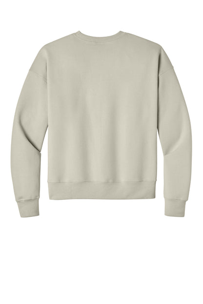 Champion Women's Powerblend Crewneck Sweatshirt - Sand - flat back