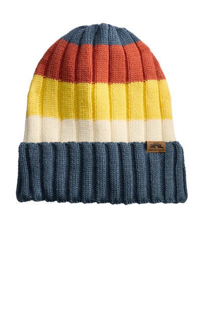 LIMITED EDITION Spacecraft Throwback Beanie - Blue Stripe - front