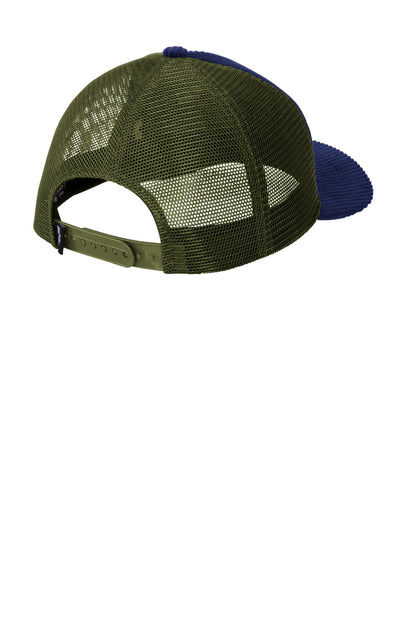 LIMITED EDITION Spacecraft Conway Trucker Cap - Midnight Navy/ Sage - flat back