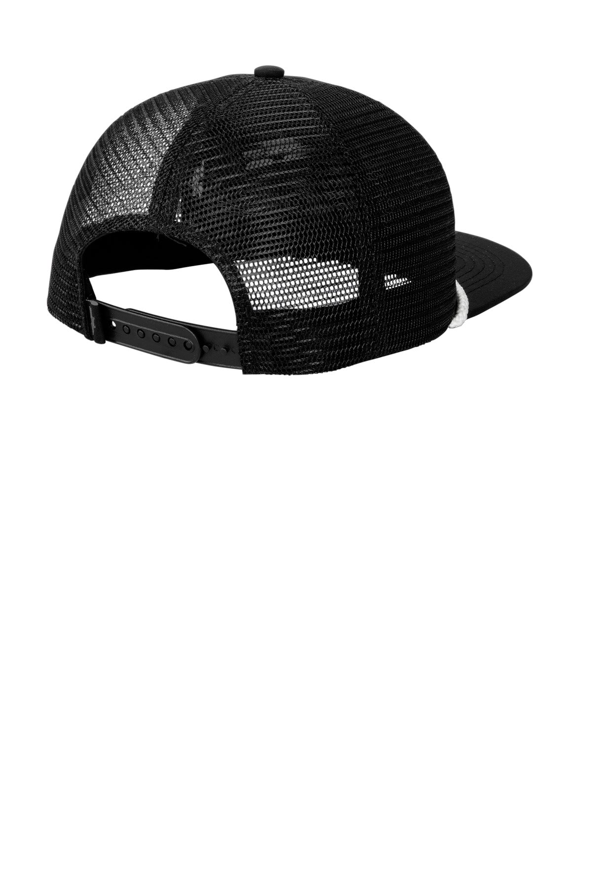 LIMITED EDITION Spacecraft Trucker Cap - Black/ White - flat back