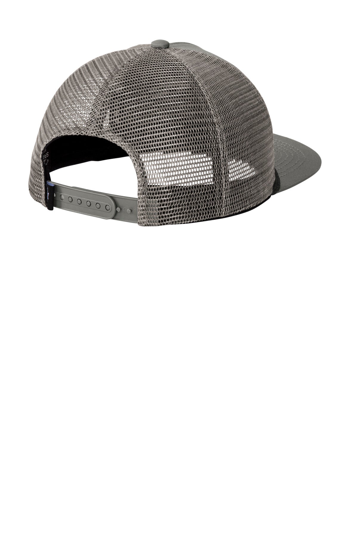 LIMITED EDITION Spacecraft Trucker Cap - Gunmetal Gray/ Black - flat back