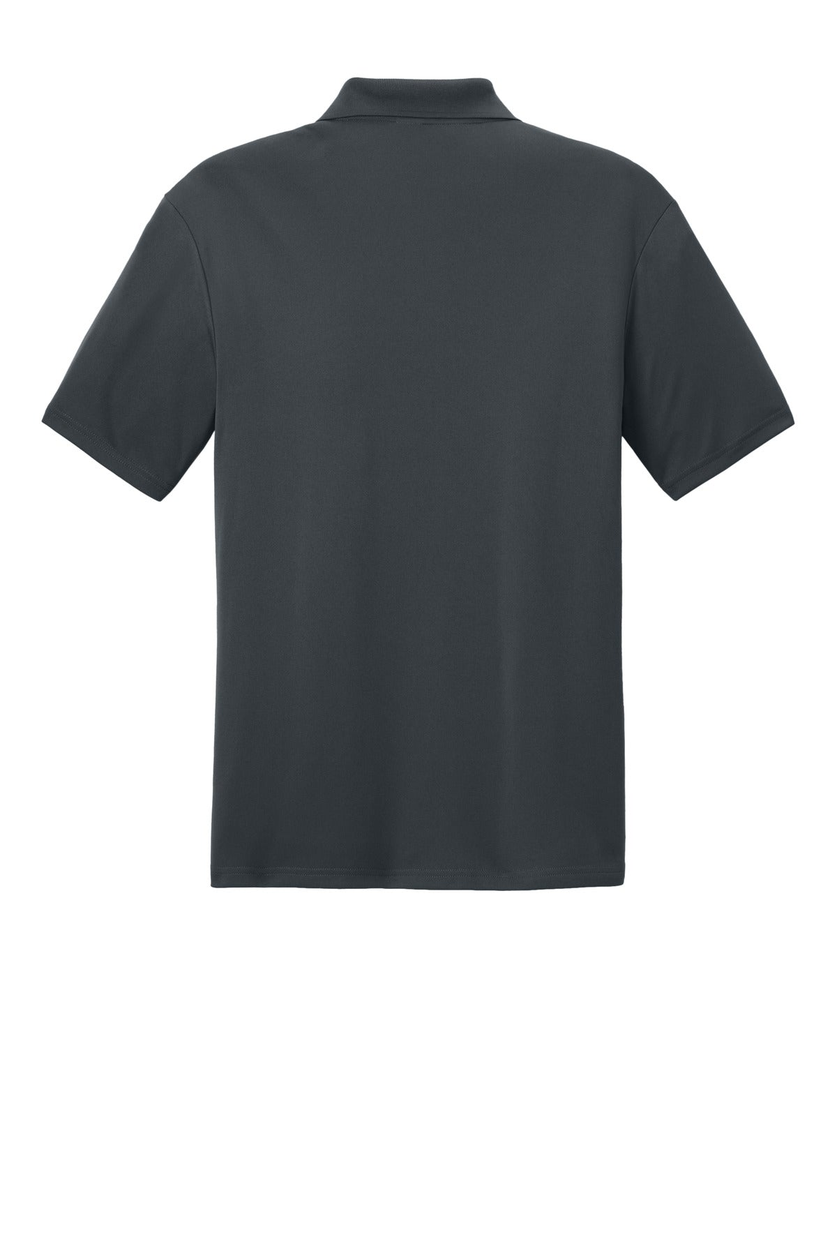 Sport-Tek Competitor United Polo - Iron Grey/ White - flat back
