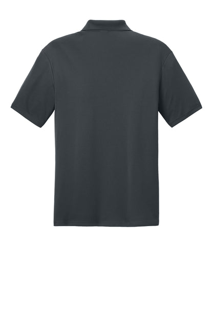 Sport-Tek Competitor United Polo - Iron Grey/ White - flat back