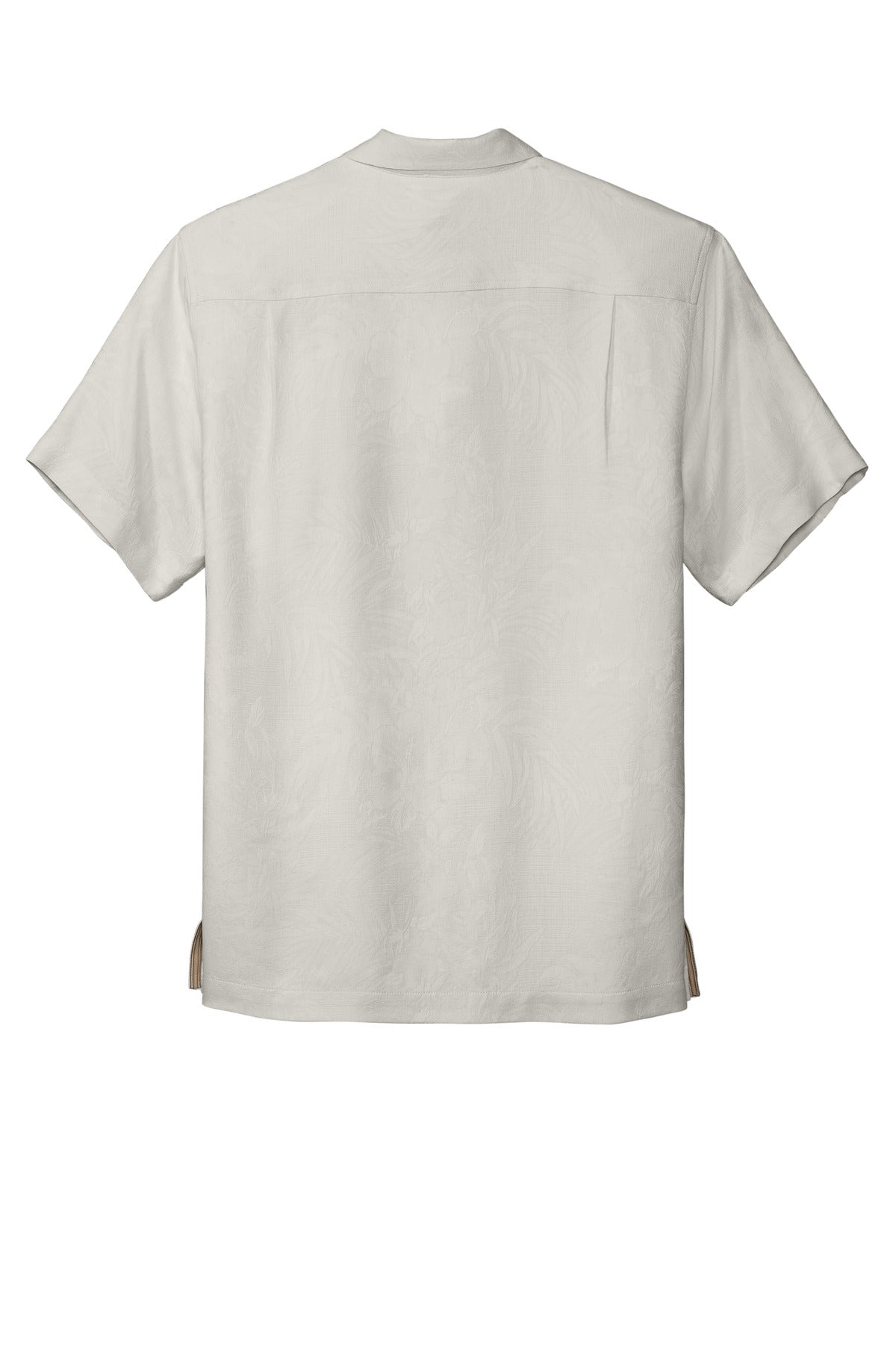 Tommy Bahama Tropic Isles Short Sleeve Shirt - Continental - flat back