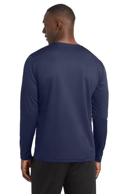 Sport-Tek PosiCharge RacerMesh Long Sleeve Tee - True Navy - back