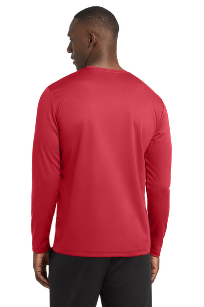 Sport-Tek PosiCharge RacerMesh Long Sleeve Tee - True Red - back