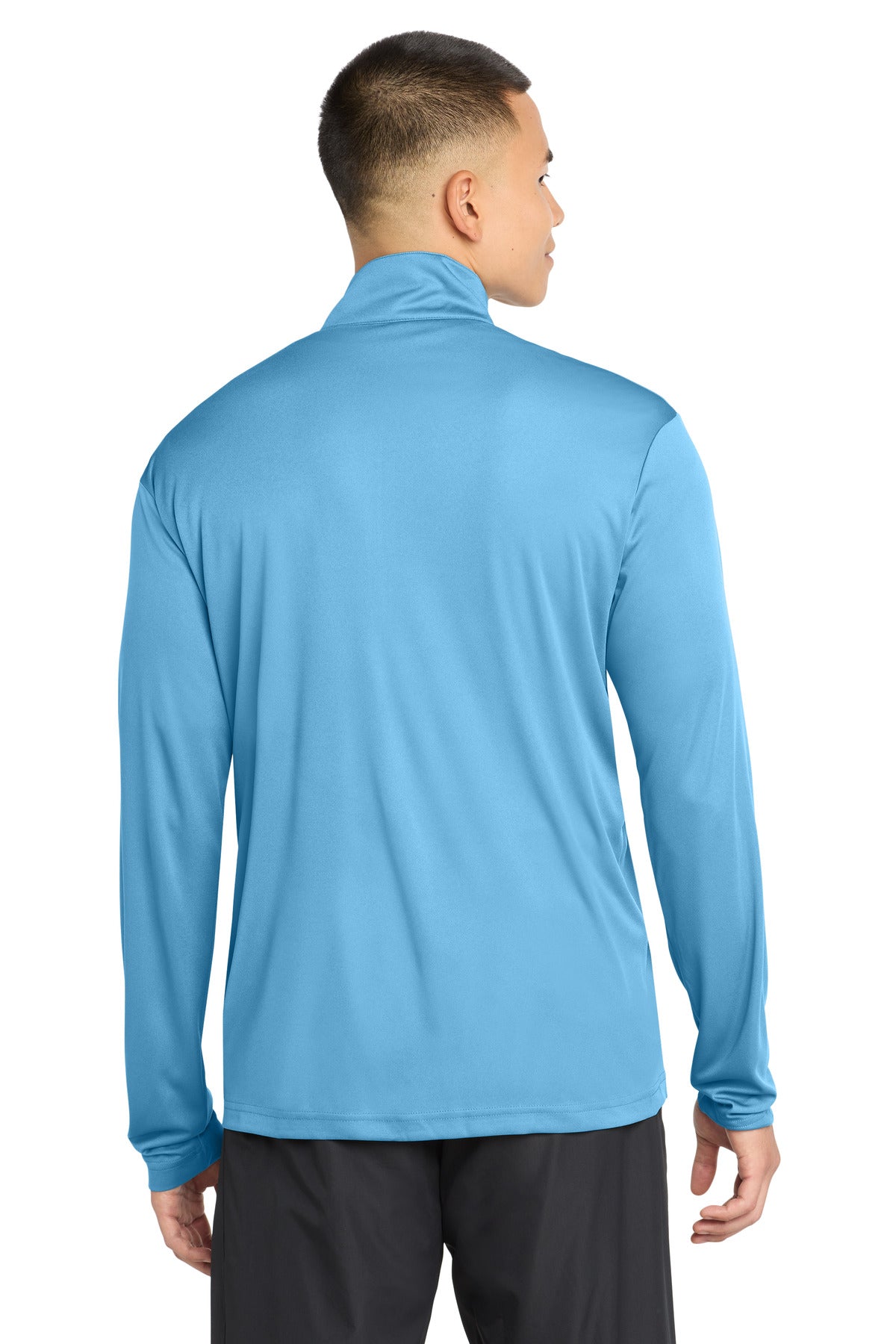 Sport-Tek PosiCharge Competitor 1/4-Zip Pullover - Carolina Blue - back