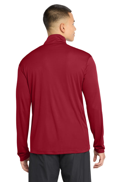 Sport-Tek PosiCharge Competitor 1/4-Zip Pullover - Deep Red - back