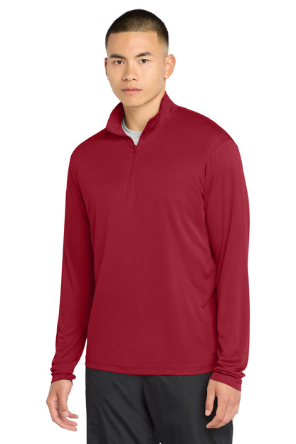 Sport-Tek PosiCharge Competitor 1/4-Zip Pullover - Deep Red - front