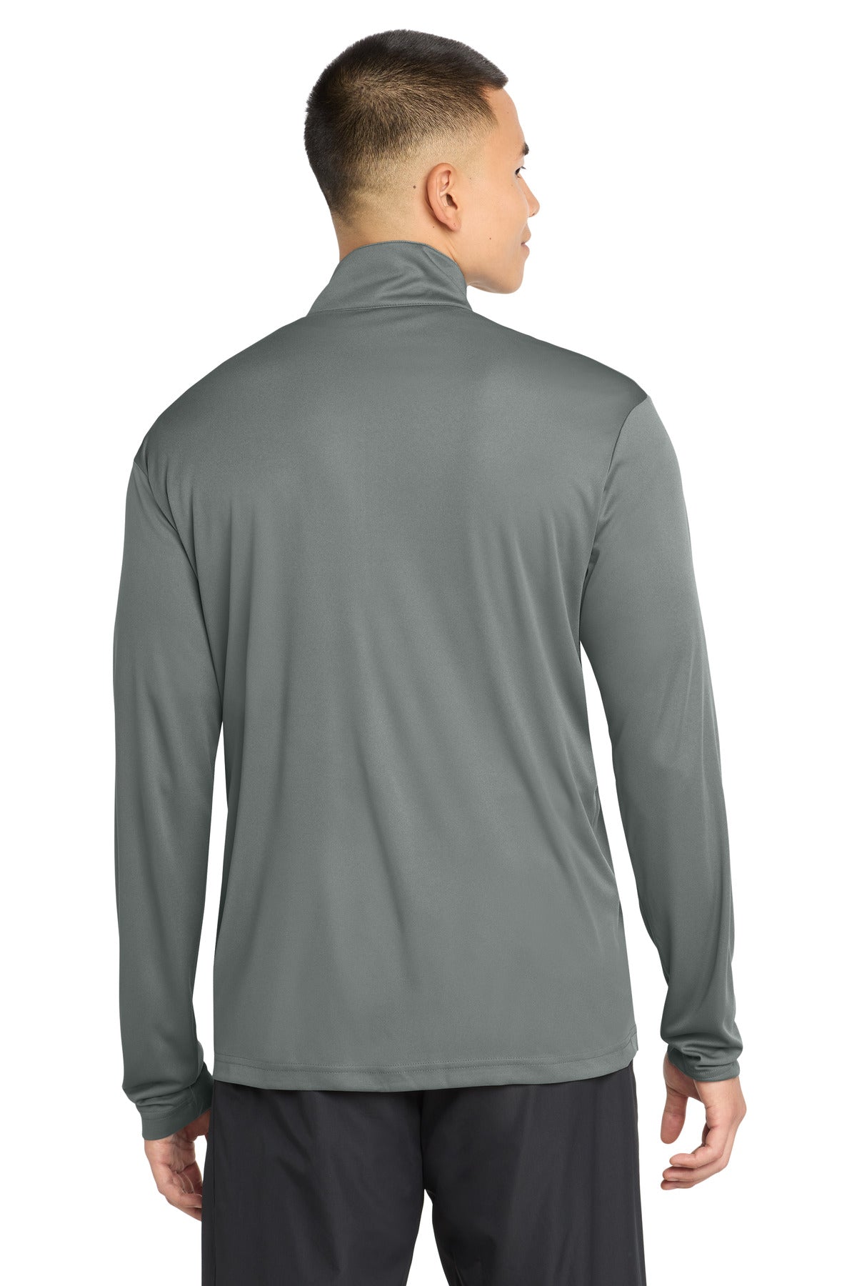 Sport-Tek PosiCharge Competitor 1/4-Zip Pullover - Grey Concrete - back