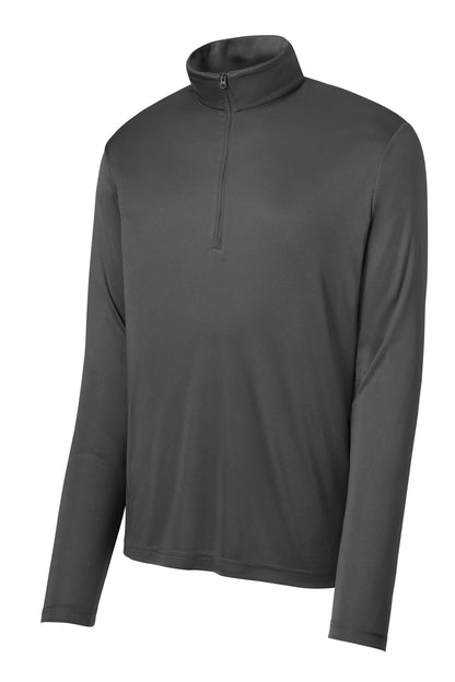 Sport-Tek PosiCharge Competitor 1/4-Zip Pullover - Iron Grey - flat front