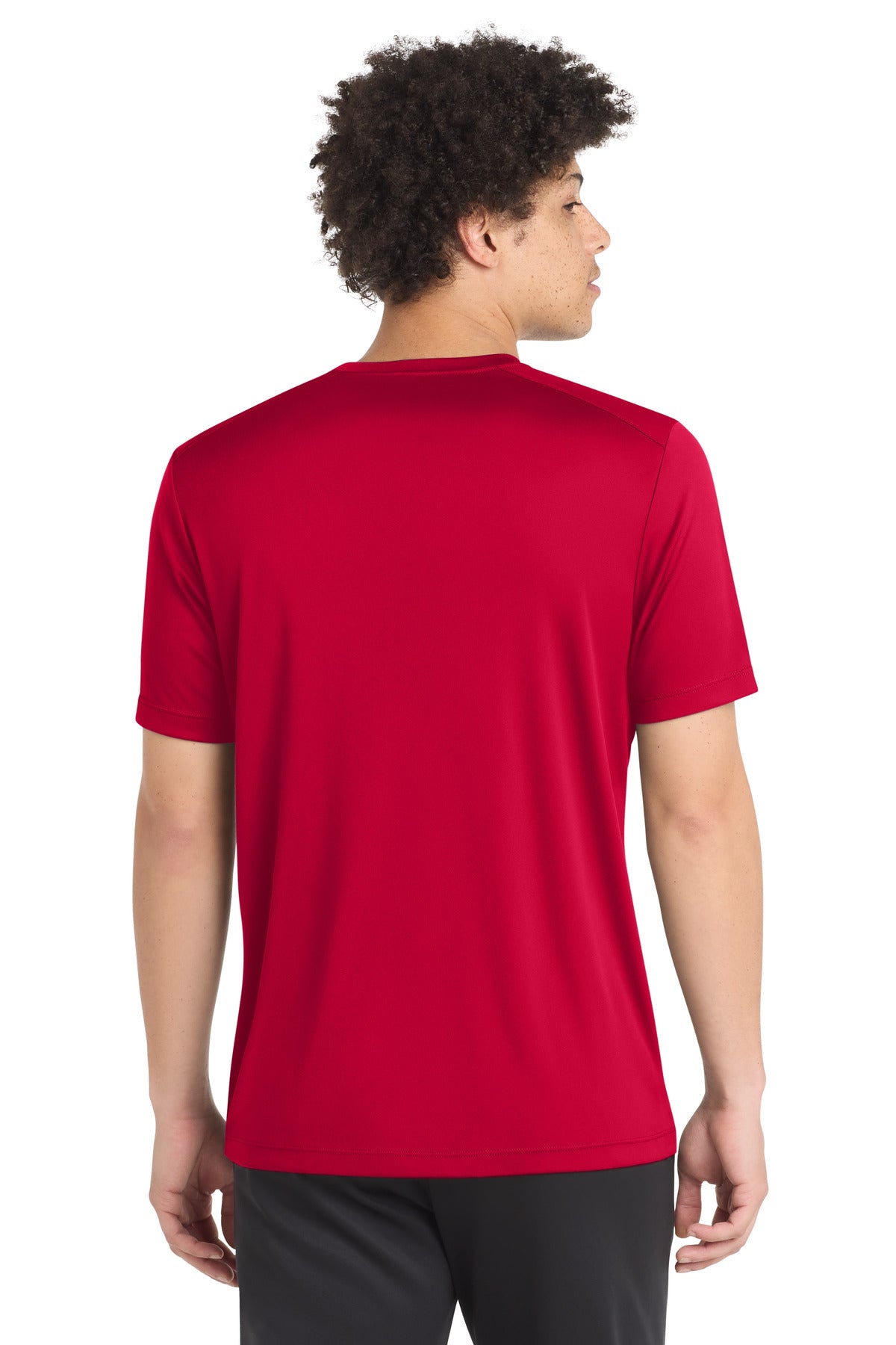 Sport-Tek Posi-UV Pro Tee - Deep Red - back